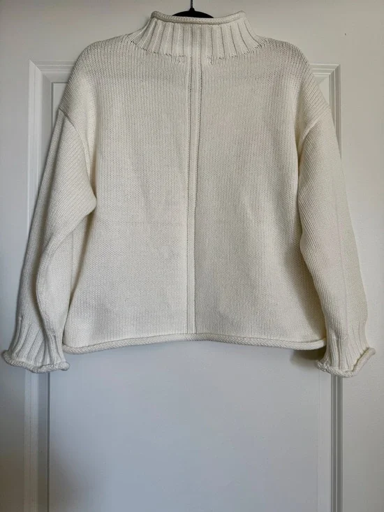 NWT! J. CREW Women's 2025
Rollneck sweater, Ivory, Size Extra Small XS - Picture 5 of 12